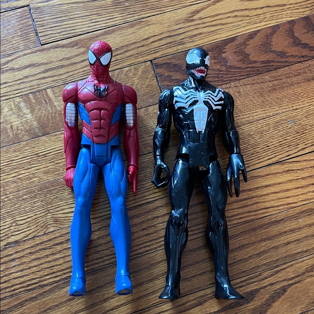 Spider-Man and Venom Action Figures Set